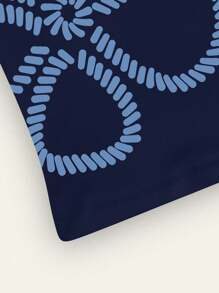 SHEIN 大码女式夏季休闲花卉印花宽松短袖T恤 - 彩色 - 查看 5