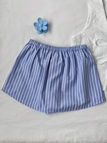 Comfortcana Pantaloncini casual da donna in blu navy, alla moda per l'estate