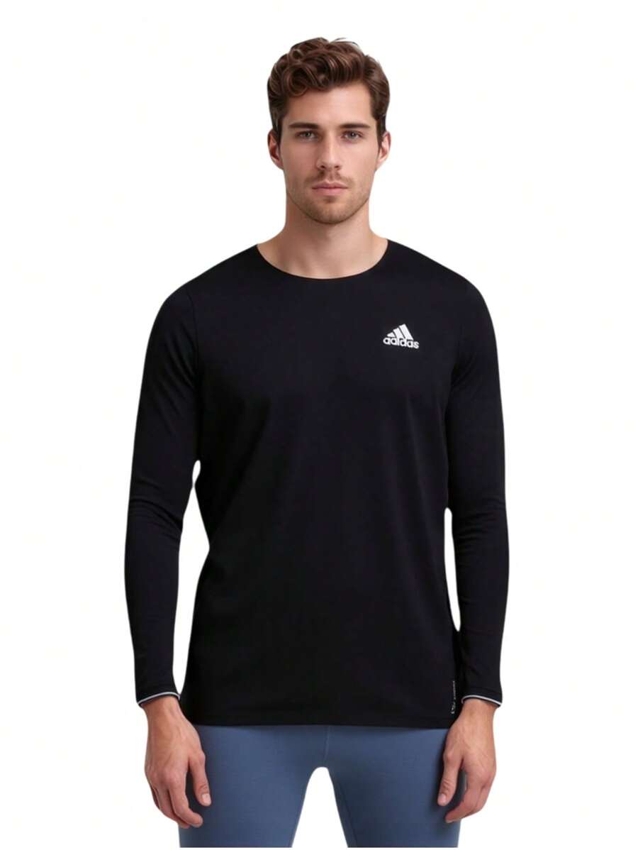 Adidas FAST LS MEN T-SHIRTS - Black - View 1