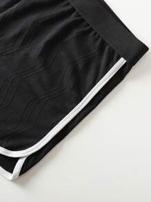 SHEIN 1 pieza Pantis de mujer tipo hipster con borde en contraste