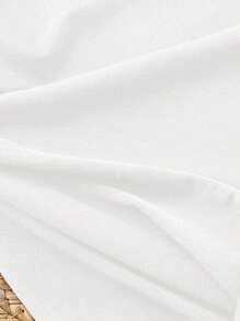SHEIN LUNE Camiseta sin mangas de mujer de cuello redondo con estampado casual de estrellas, luna y sol para el verano, ligeramente transparente