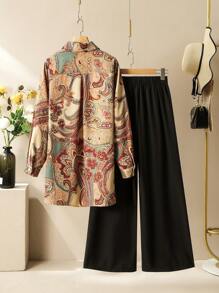 Lacomfia Women Two Pieces Outfits For Daily Wear Fall Cloth For Women - Multicolor - View 2