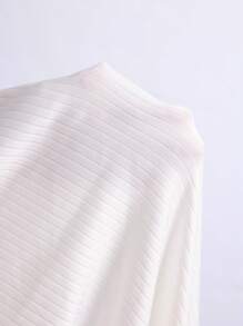 Xyvia 女式复古风格秋季牛仔撞色加长连衣裙 - 杏色 - 查看 6