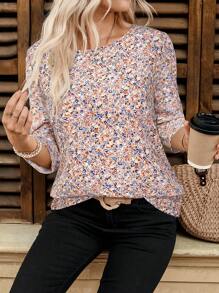 EMERY ROSE 女士衬衫 夏季上衣 女士外出夏季上衣 欧洲夏季 - 彩色 - 查看 3