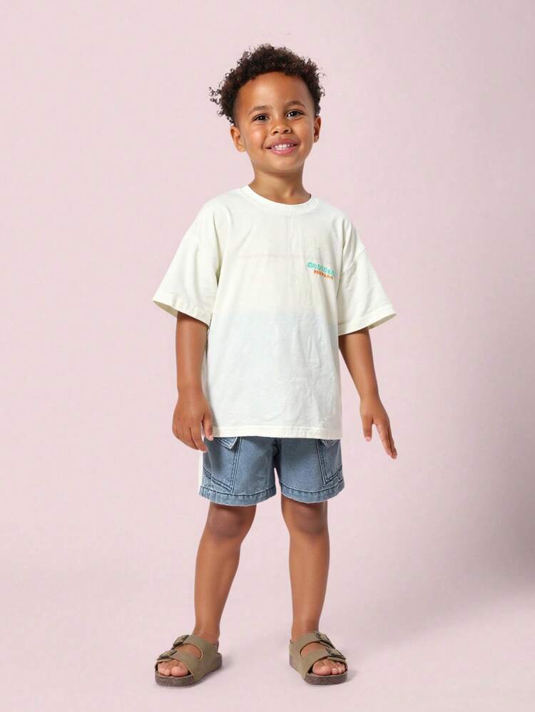 Tropical Palm Tree Print T-Shirt Co-Ords