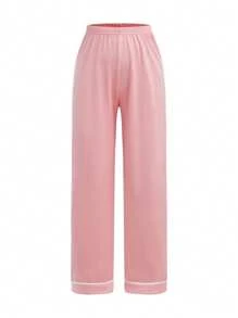 BloomMama Pijama largo para niña preadolescente, set de 2 unidades (8-12 años)
