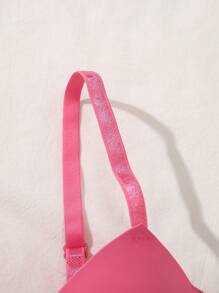 SHEIN 3pcs/Set Women's Solid Color Comfortable Bras With Underwire