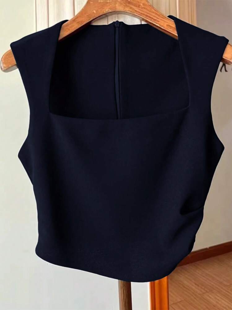 Women Two-Piece Outfits - 海軍藍 - 查看 3