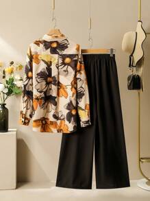 Lacomfia Women Two Pieces Outfits For Daily Wear Fall Cloth For Women - Multicolor - View 2