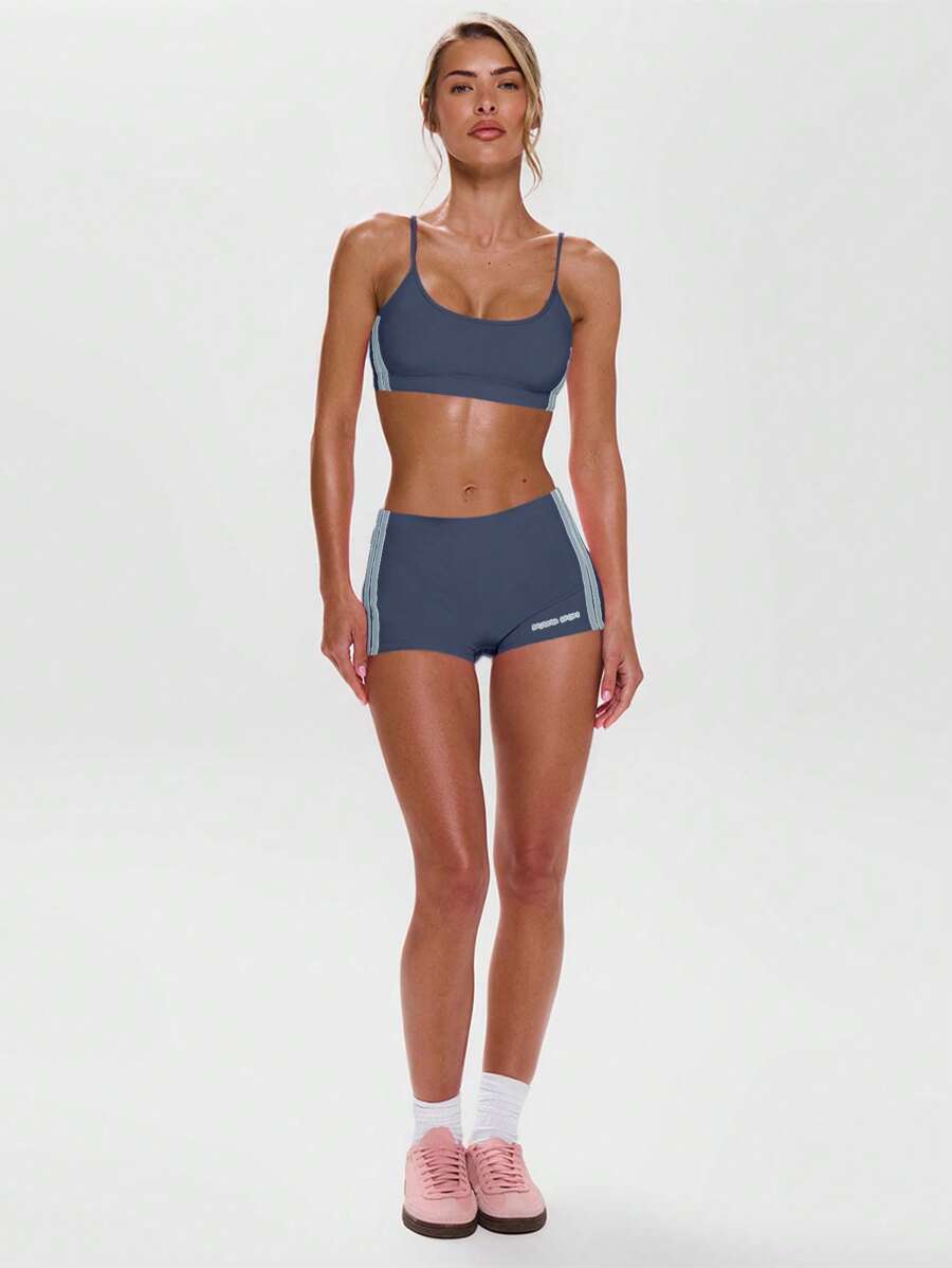 Musera Sport 低腰超短短裤，运动、健身、板网球、网球、匹克球健身