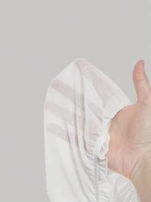 SHEIN MOD 女士白色透明性感上衣，波西米亚风格，海滩度假，乡村风情 - 白色 - 查看 6