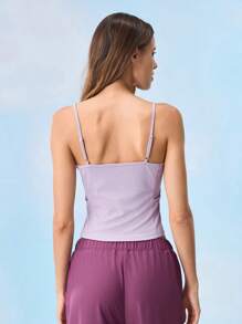 In My Nature Bretelles décontractées minimalistes de couleur unie pour femme, vêtements de randonnée pour femme