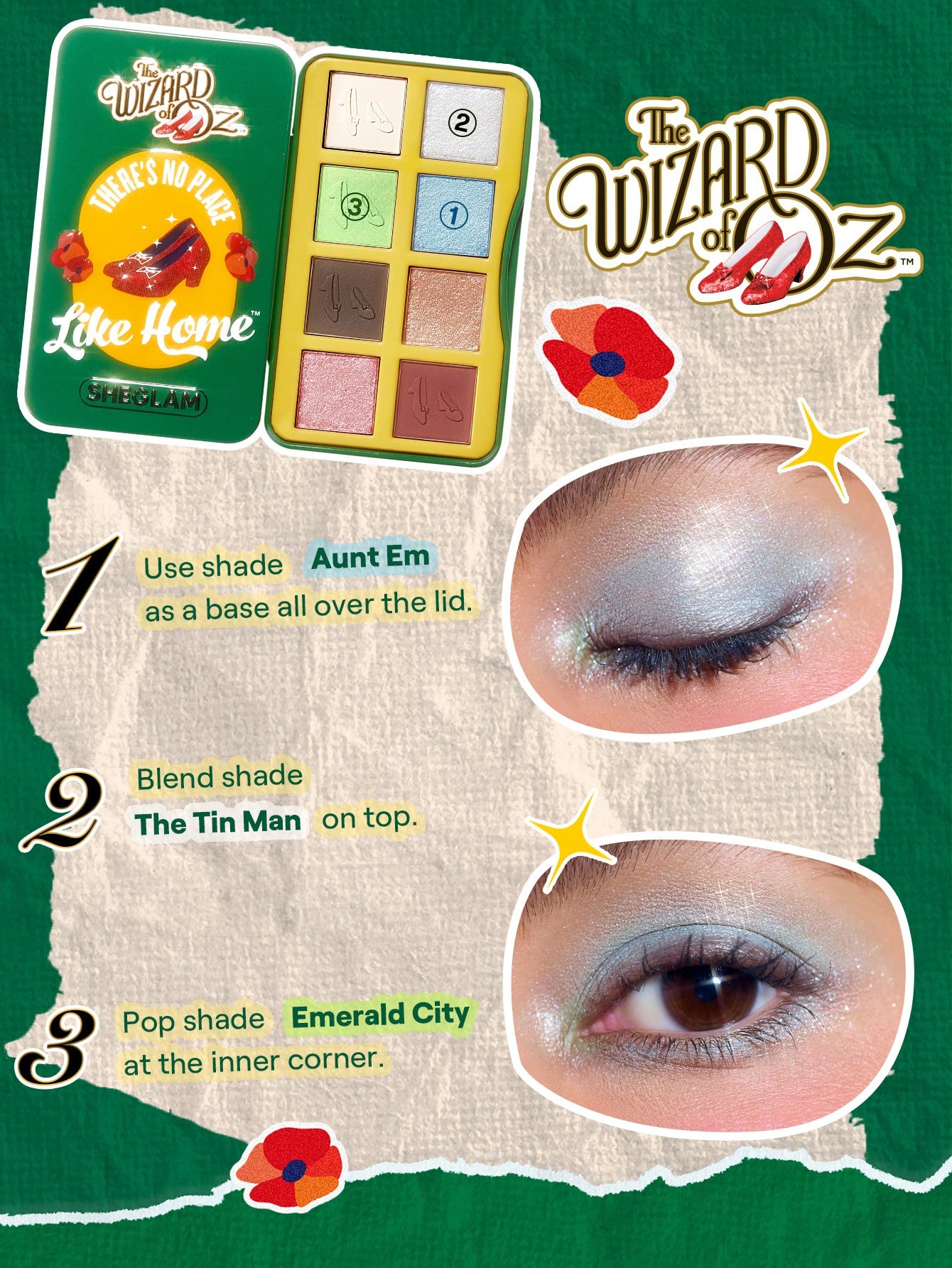 The Wizard of OZ™ | SHEGLAM No Place Like™ Home Palette 7