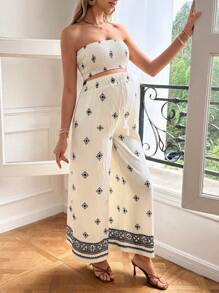 SHEIN Maternity Two Pieces Suits - Multicolor - View 2