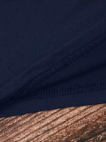 INAWLY 女士夏季休闲百搭撞色饰边 T 恤 - 彩色 - 查看 8