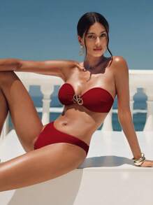 Swim Chiccia Women's Sexy Vacation Beach Swimsuit Set For Summer