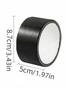 1roll Electric Bike Seat Repair Patch, Battery Motorcycle Seat Cover Adhesive Leather Seat Fabric Basic Rubber Tape Refurbished Cushion Home Decor,Home Decoration,For Kitchen,Bedroom,Household,Office - Black - View 6