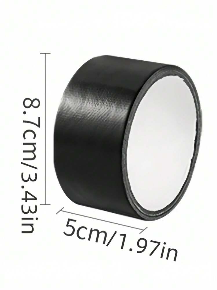 1roll Electric Bike Seat Repair Patch, Battery Motorcycle Seat Cover Adhesive Leather Seat Fabric Basic Rubber Tape Refurbished Cushion Home Decor,Home Decoration,For Kitchen,Bedroom,Household,Office - Black - View 6