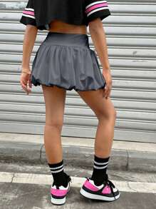 Coolane Kids Tween Girls Fall/Winter Basic Knit Stretchy Comfortable  Bubble Skirts