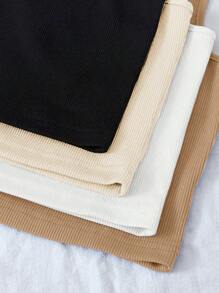 Breezaya Damen Einfarbiges V-Ausschnitt Sommer Lässig und vielseitig einsetzbares Basic Trägershirt