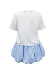 Sundraya Women Two Pieces Outfits For Daily Wear - White - View 2