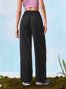 In My Nature Damen Lässig Shorts mit Kordelzug Taille, einfarbig für den Outdoor-Bereich