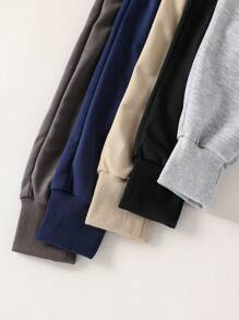 5 Stücke Sporthosen mit Kordelzug für Kleine Jungen, geeignet für Outdoor, Sport, Lässig, 5er-Farbset