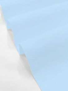 INAWLY Summer Sexy Solid Color Backless Spaghetti Strap Dress - Blue - View 5