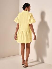 Zivah 女士度假/春季穿搭/海滩穿搭/海滩/波西米亚风/女士/女士音乐节穿搭/锐舞派对/女士复活节穿搭/复古富家女风/乡村音乐会穿搭/外出穿搭/仙女风/音乐节穿搭/女士机场穿搭 - 黃色 - 查看 3