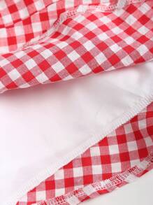 Sweetra Women Two Pieces Outfits For Daily Wear - Red - View 3