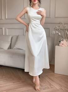 DAZY 两件套：女式全花卉印花长衬衫裙