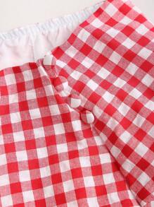 Sweetra Women Two Pieces Outfits For Daily Wear - Red - View 6