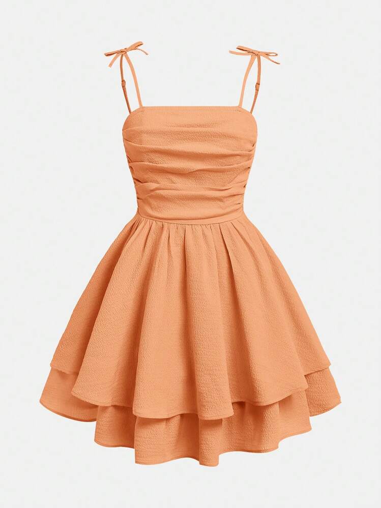 cute orange dresses short Sassy Shortcake Sweet Sorbet Dress