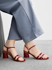 CUCCOO BIZCHIC 女士时尚高跟凉鞋，简约实用，多功能