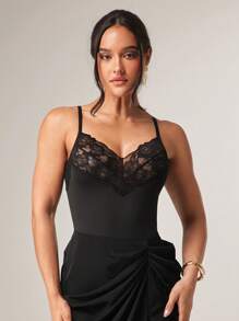 Silquee Women's Solid Color Sleeveless Camisole, Fashion Design Suitable For Summer