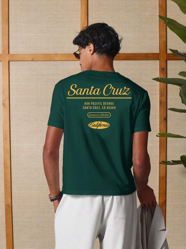 Classic Santa Cruz Graphic T-Shirt Skater Style