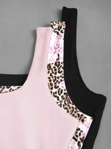 Sweetra Women Casual Square Collar Ruffle Camisole Tank Top, Summer - Multicolor - View 5