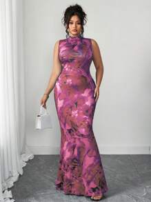 Elenzga Váy cổ yếm hoa thanh lịch kiểu Pháp, Váy maxi thanh lịch không tuổi mới về năm 2025 cạp cao tôn dáng, Váy dài thường ngày đi nghỉ định hình eo, Váy dài chữ A in hoa nhún bèo nhẹ nhàng tôn dáng, Váy maxi đi nghỉ kiểu Pháp, Váy dài đi nghỉ định hình eo mới về mùa hè, Váy maxi in họa tiết dệt kim - Đỏ - Xem 4