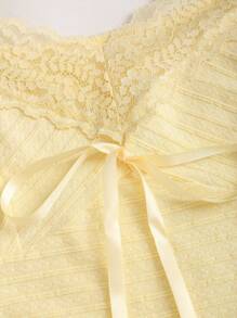 Sweetra 全新系带性感女士短袖T恤