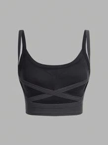 SHEIN VCAY 3 件套黑色、深灰色、白色女士休闲工字背心，内置胸罩，适合夏季