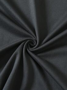 Flirla Woman's Casual English Slogan Print T-Shirt, Summer - Grey - View 4