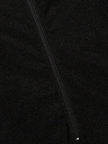 SHEIN Leap Crew 青少年男童两件套拼色短裤和防晒衣泳衣套装，适合海滩、冲浪、游泳、夏季 - 紅色 - 查看 8