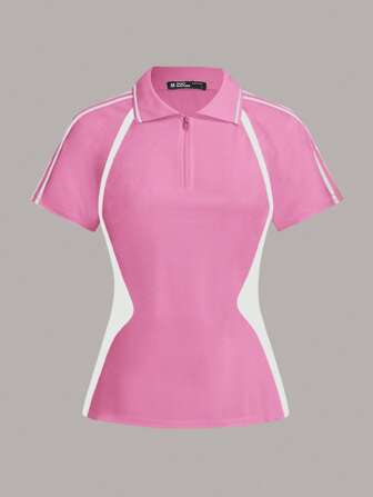 Exploreva XH047 Slim Fit Sport Yoga Running Outdoor T-Shirt Gym Women Shirts