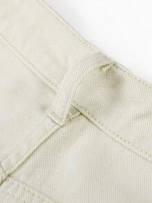 Manfinity Hypemode Men's Denim Shorts, Fashion For Summer - Apricot - View 6