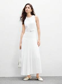 CUCCOO BIZCHIC Women Metal Decor Square Toe Mule Flats, Fashion Outdoor Flats For Summer Vacation Shoes Summer Back To School Shoes College Student Shoes Elegant Basics Business Casual Business Chic Spring Shoes Spring Break Easter