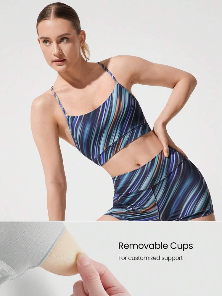 FeatherFit™ Square Neck Y-Back Bra