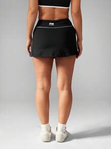 MISSGUIDED Gonna da tennis sportiva, minigonna attiva da allenamento, abbigliamento da fitness, gonna da corsa con pantaloncini integrati, abbigliamento da campo