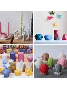 SHEIN 16 Colors Of Candle Dyes (5 Grams Each). Candle Color Blocks Are Combined With Solid Concentrated Colorants For Candle Making