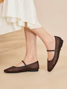 MOTF PREMIUM WOMEN COMFORTABLE MINIMALIST FLAT SHOES, VERSATILE FOR COMMUTING, SUITABLE FOR HALLOWEEN FOR CHRISTMAS - Chocolate Brown - View 3