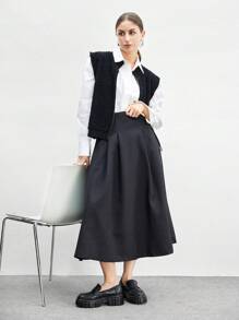 CUCCOO BIZCHIC 女士简约乐福鞋，学院风黑色人造皮革平底鞋，户外夏季度假鞋，夏季促销，优雅基础款，商务休闲，商务时尚，圣诞节女巫，秋季新年假期 - 黑色 - 查看 2
